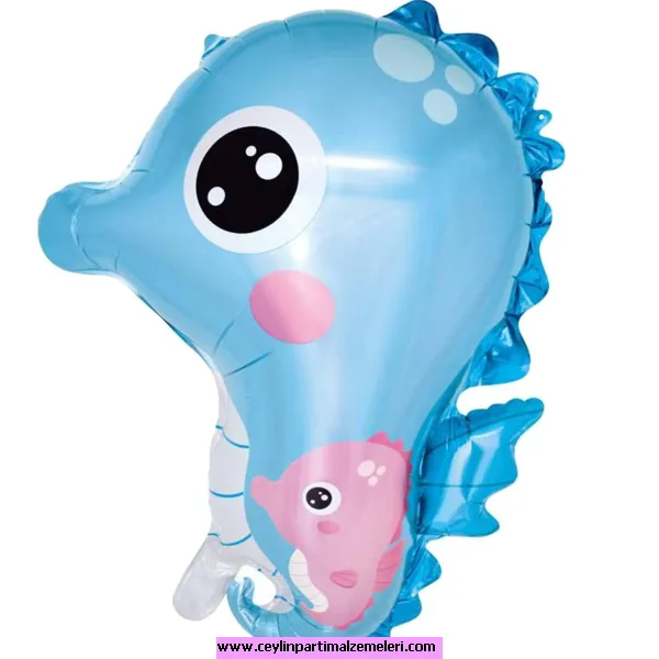 Deniz Atı Figür Folyo Balon